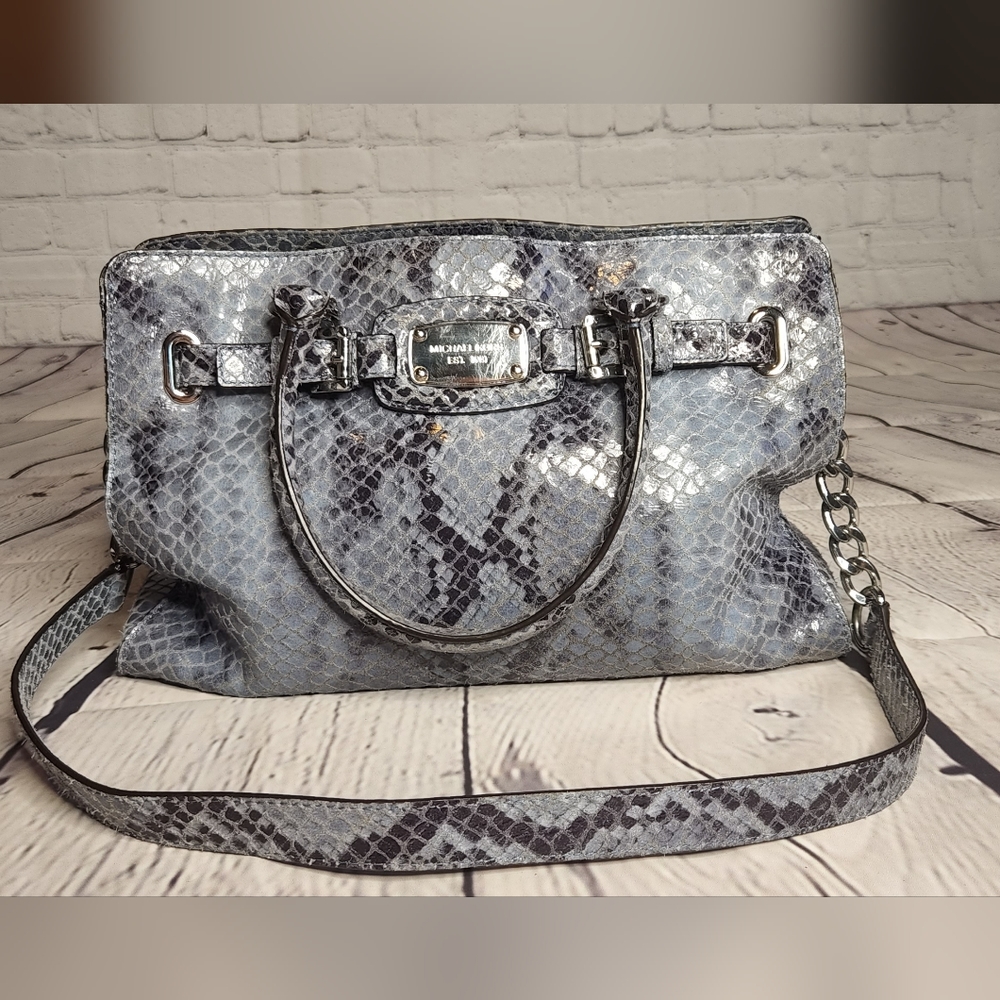 Michael Kors Snake Skin Leather Bag